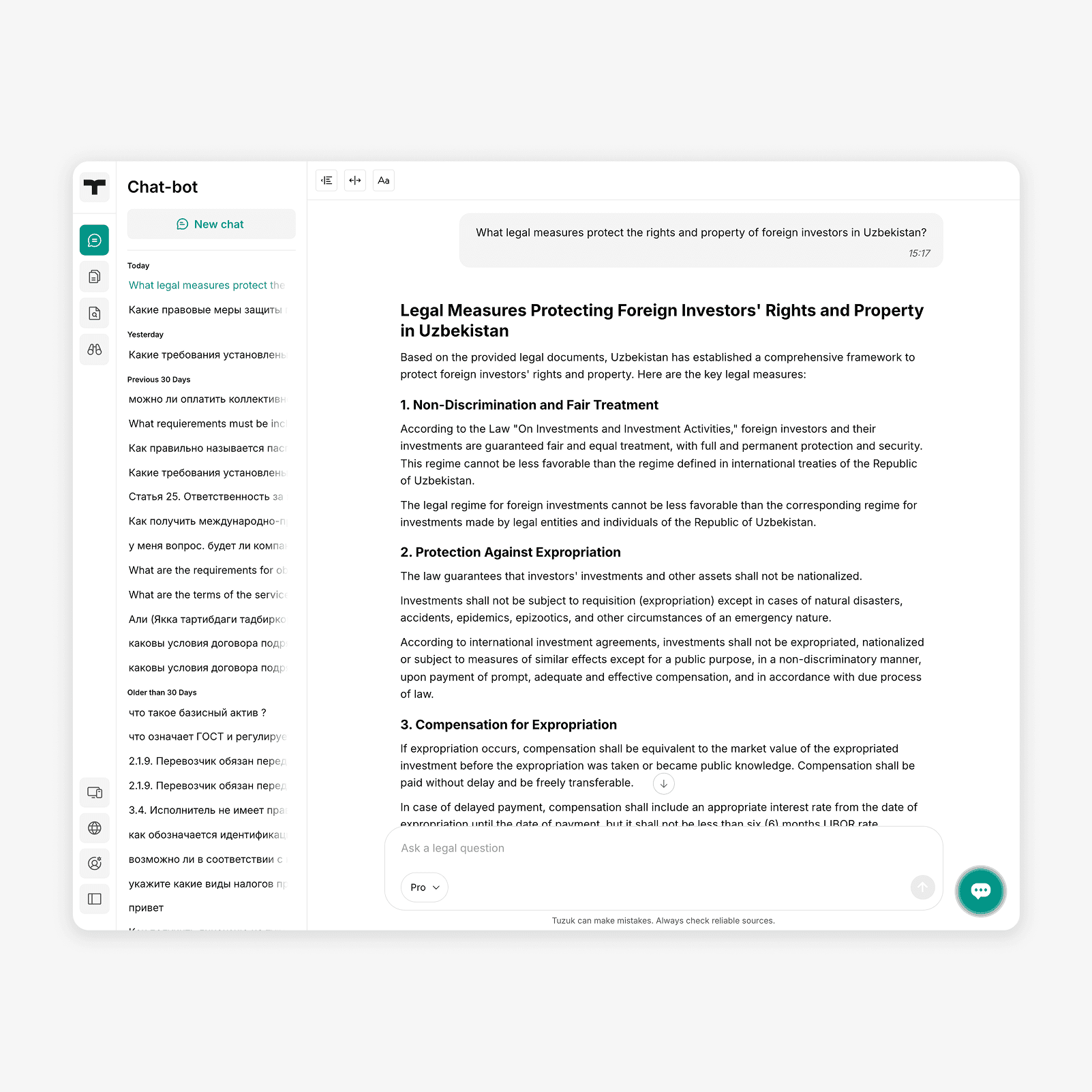 AI Legal Assistant